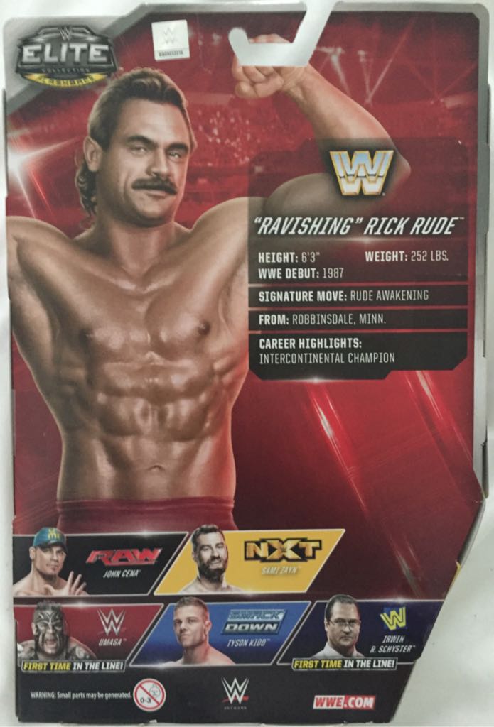 Rick Rude Elite 40 - Mattel (Ravishing Rick Rude) action figure collectible [Barcode 887961233087] - Main Image 2