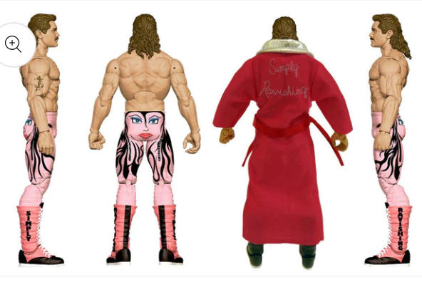 Rick Rude Elite 40 - Mattel (Ravishing Rick Rude) action figure collectible [Barcode 887961233087] - Main Image 4