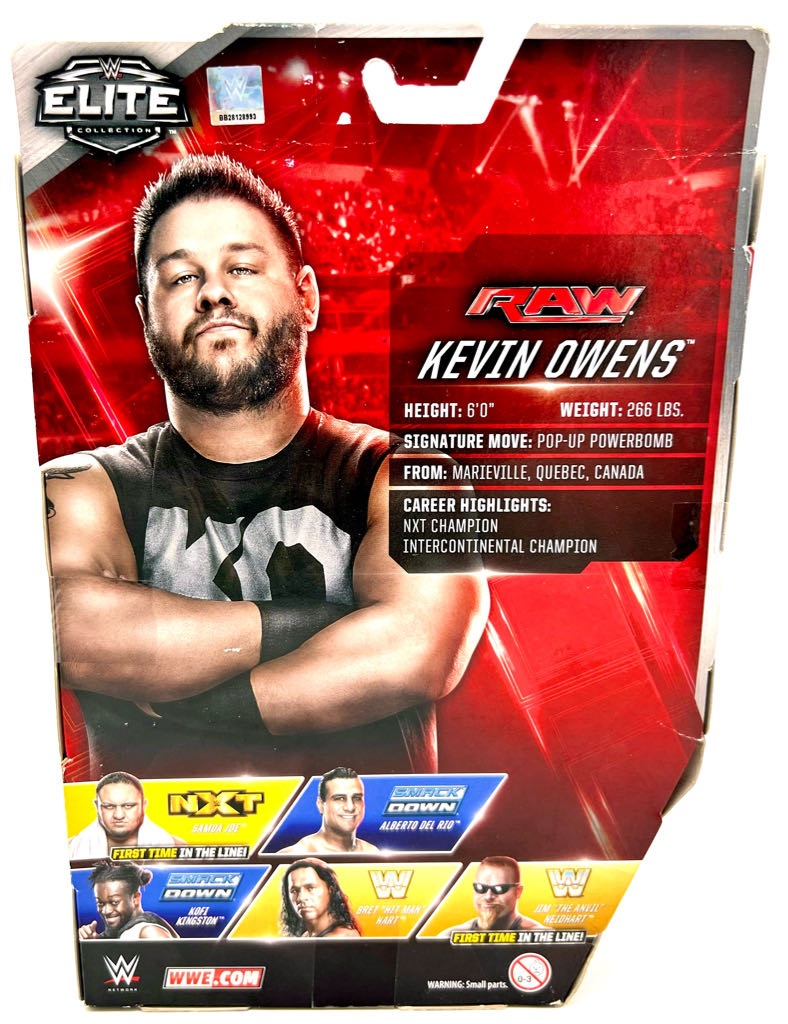 Kevin Owens Elite NXT - Mattel Wwe (WWE Elite Collection) action figure collectible [Barcode 887961233131] - Main Image 2