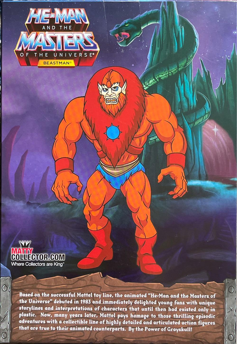 Masters Of The Universe Filmation - Beast Man - Mattel (Masters Of The Universe) action figure collectible [Barcode 887961235296] - Main Image 4