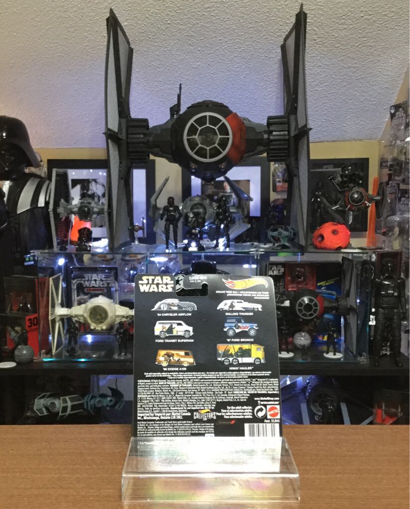 Hot Wheels Real Rides Ralph McQuarrie Concept Rolling Thunder - Hot Wheels from Mattel (Star Wars Hot Wheels) action figure collectible [Barcode 887961253344] - Main Image 2