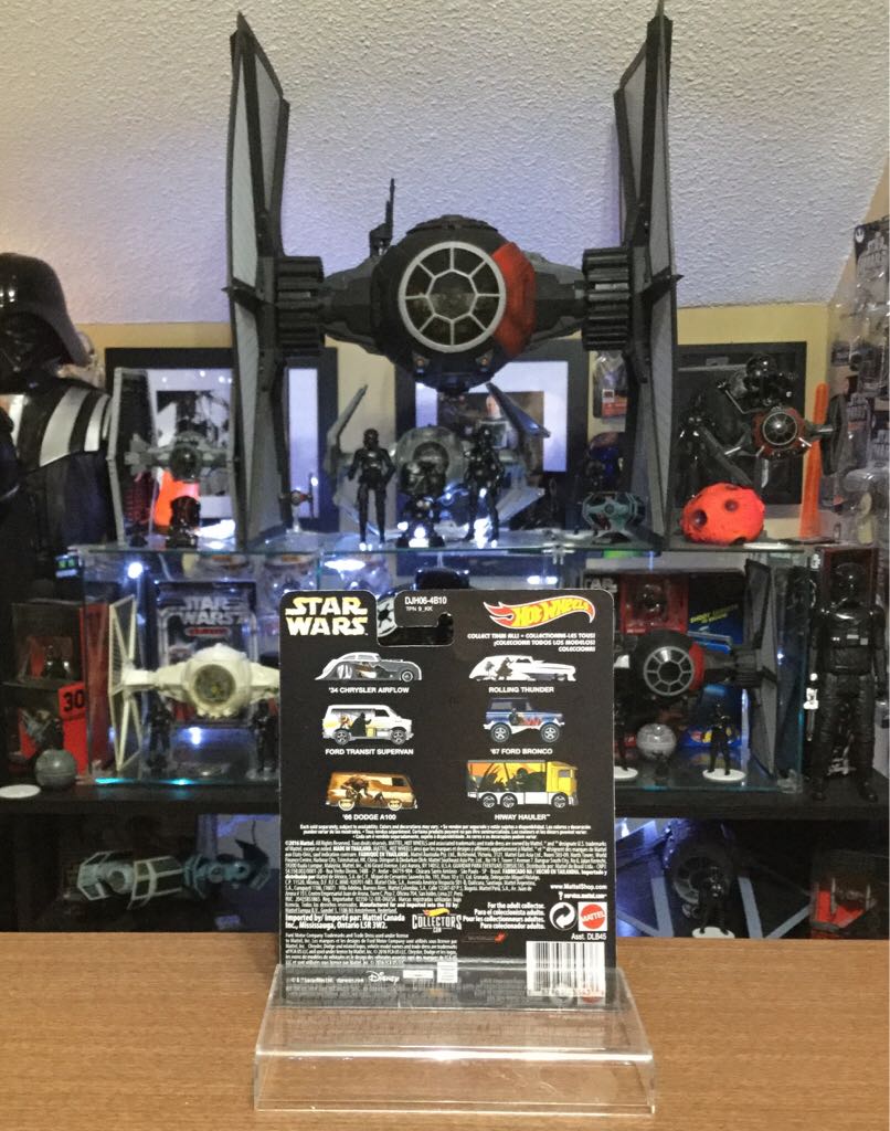 Hot Wheels Real Rides Ralph McQuarrie Concept 67 Ford Bronco - Hot Wheels by Mattel (Star Wars Hot Wheels) action figure collectible [Barcode 887961253436] - Main Image 2