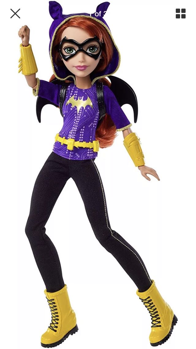 DC Super Hero Girls 12 inch Batgirl doll - DC Mattel (DC Super Hero Girls) action figure collectible [Barcode 887961267396] - Main Image 3