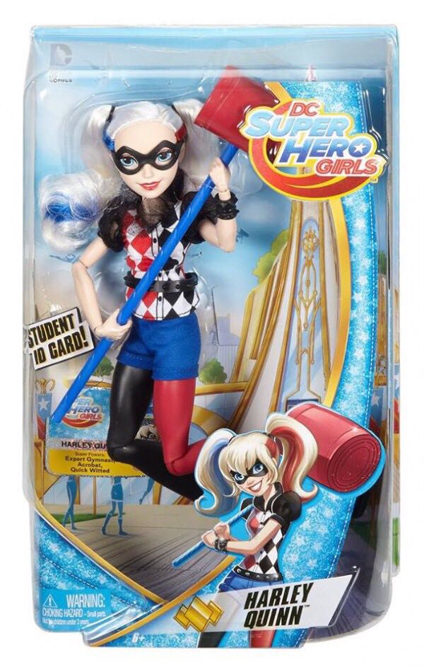 HARLEY QUINN DC Superhero Girls Action Figure - Mattel (DC Super Hero Girls) action figure collectible [Barcode 887961267419] - Main Image 2