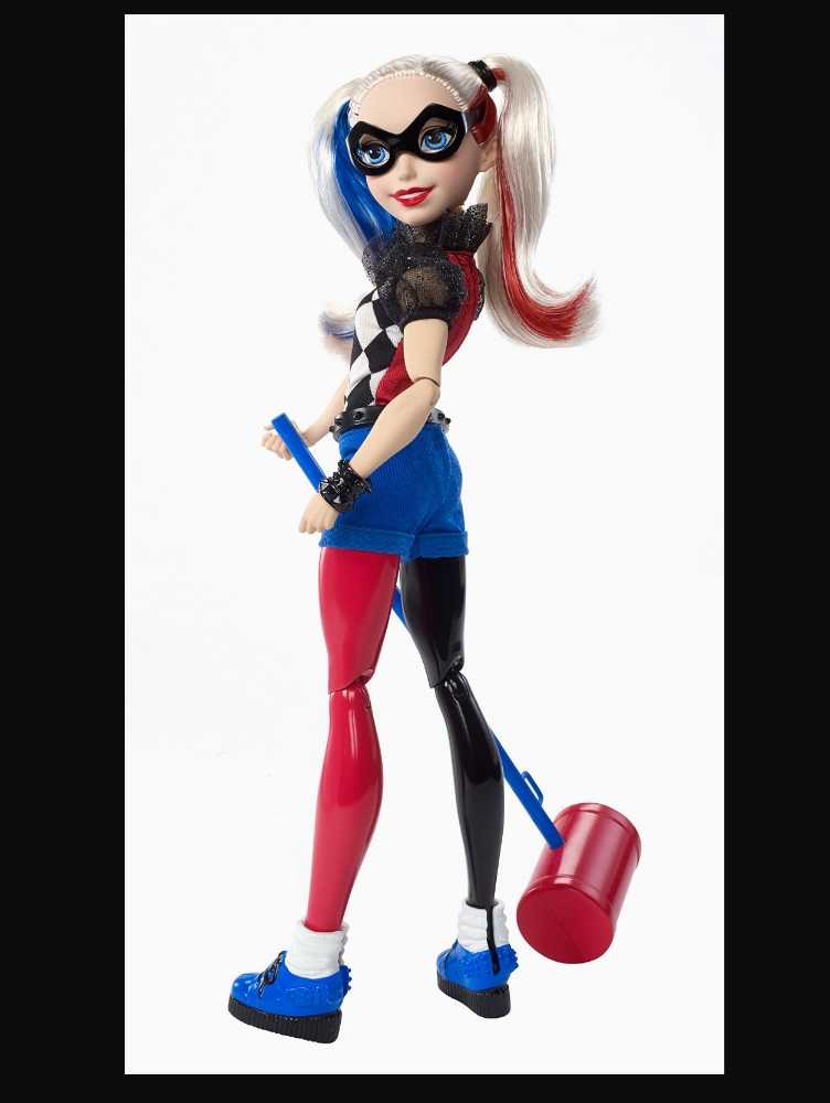 HARLEY QUINN DC Superhero Girls Action Figure - Mattel (DC Super Hero Girls) action figure collectible [Barcode 887961267419] - Main Image 3