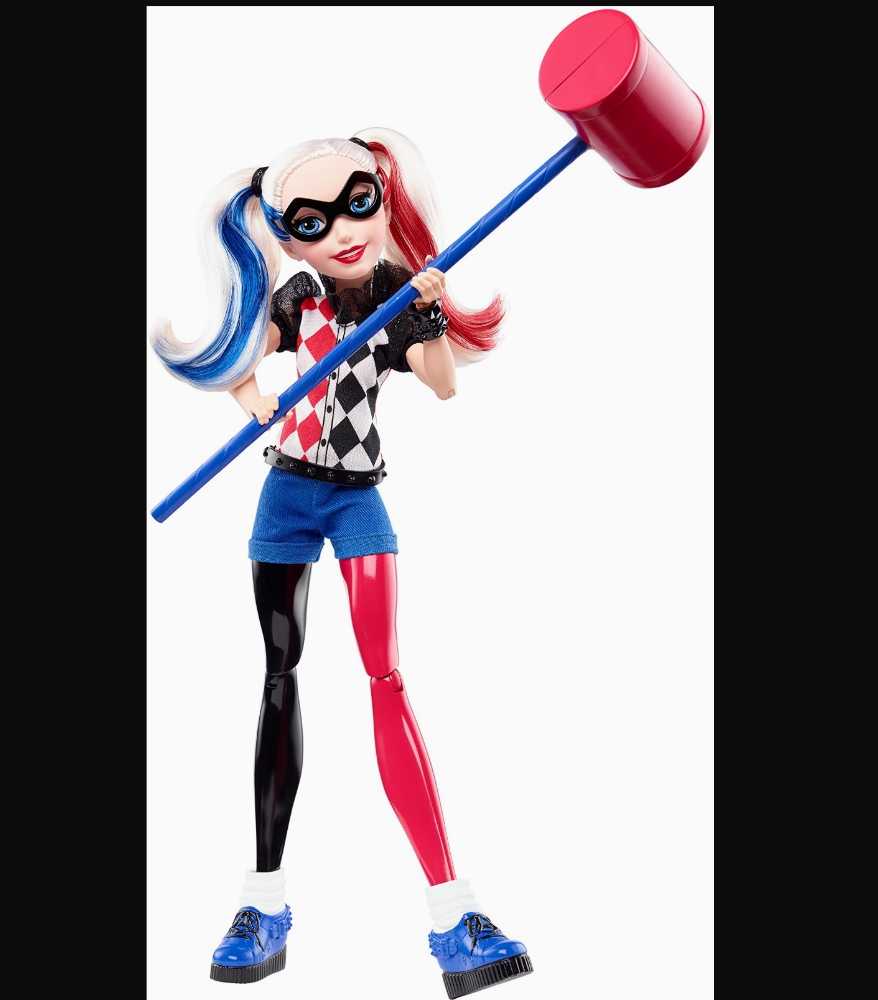 HARLEY QUINN DC Superhero Girls Action Figure - Mattel (DC Super Hero Girls) action figure collectible [Barcode 887961267419] - Main Image 4