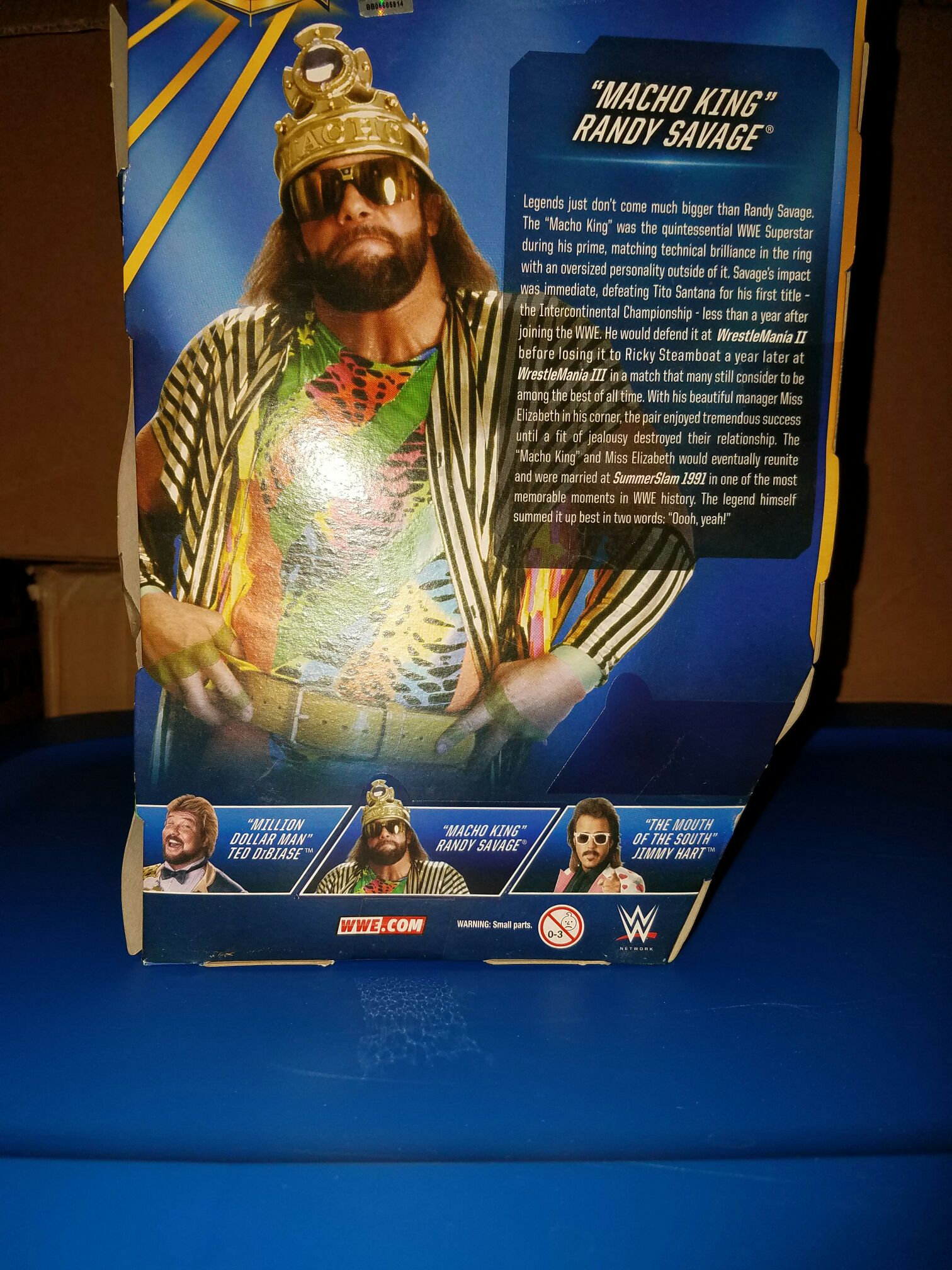 “Macho King” Randy Savage - Mattel Wwe (WWE Hall Of Fame) action figure collectible [Barcode 887961273847] - Main Image 2