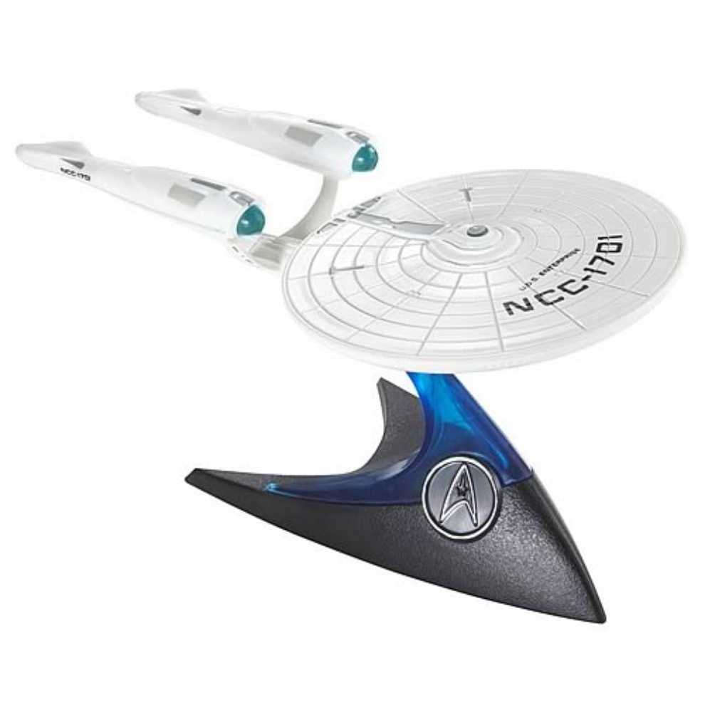 USS Enterprise: 50th Anniversary (Star Trek) - Mattel (Hot Wheels) (Hot Wheels - Retro Entertainment) action figure collectible [Barcode 887961274691] - Main Image 2