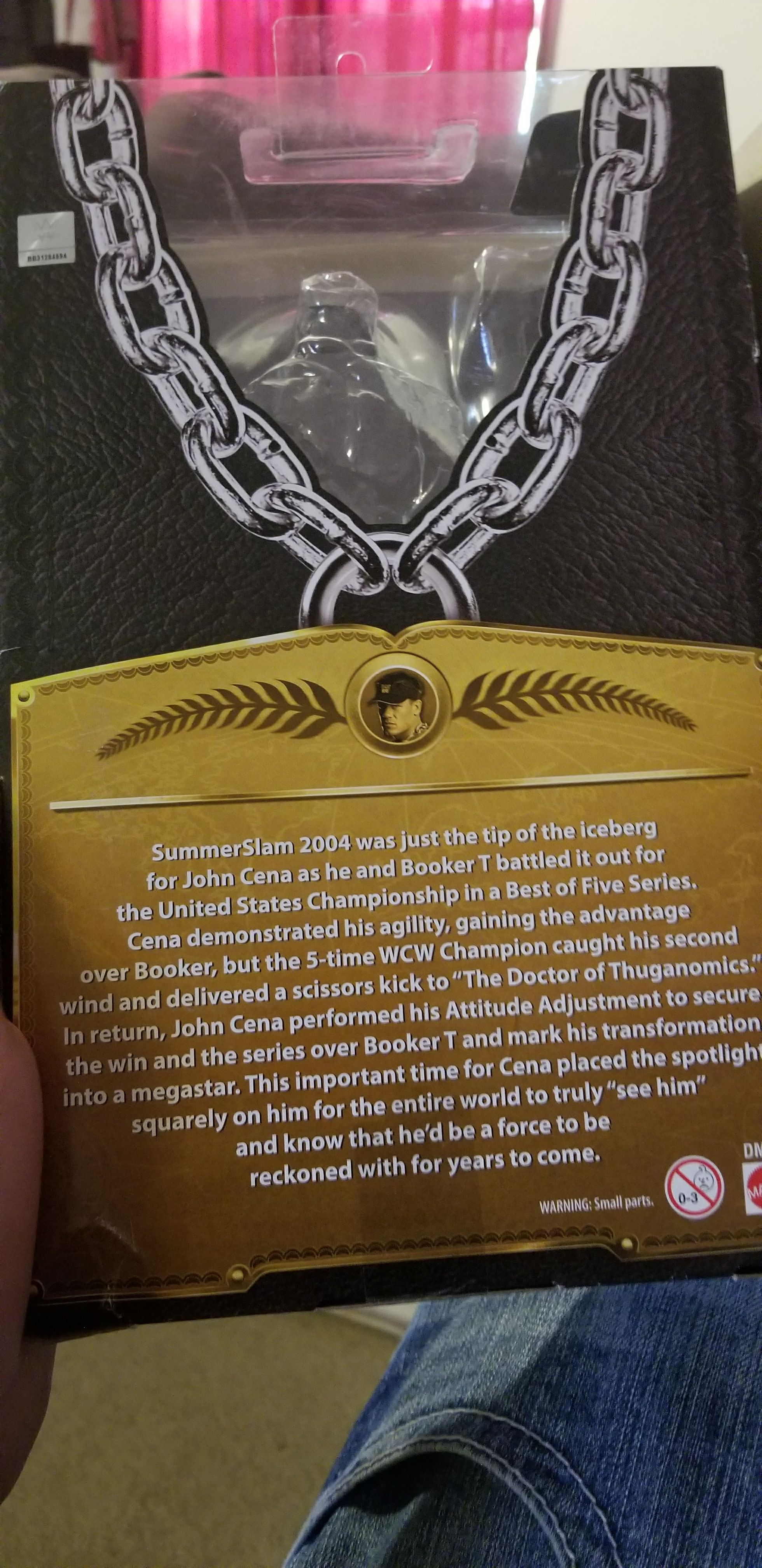 John Cena - Mattel (WWE Defining Moments) action figure collectible [Barcode 887961276725] - Main Image 2