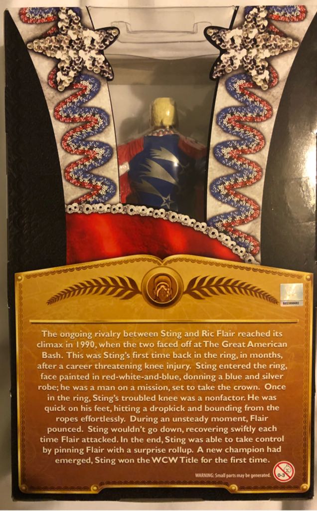 Sting - Mattel (Mattel Elite Collection Defining Moments) action figure collectible [Barcode 887961276756] - Main Image 2