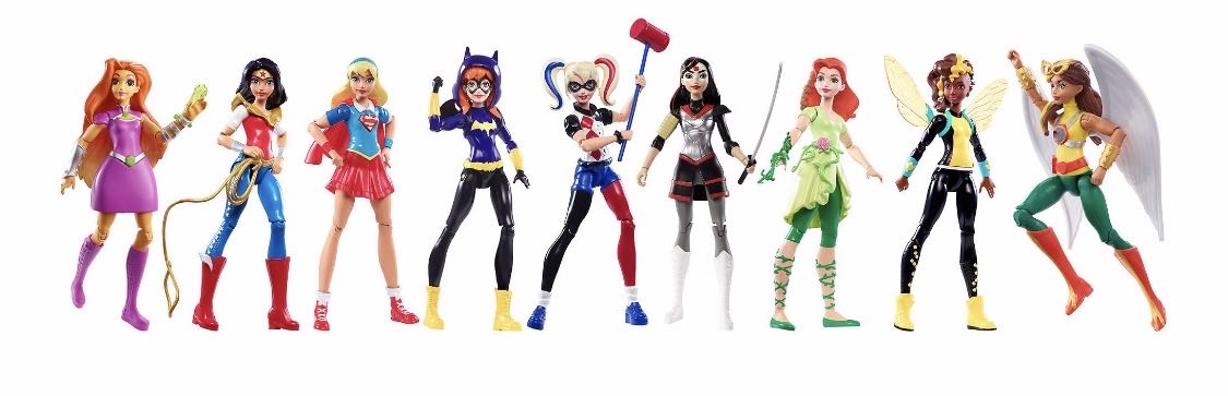 DC Super Hero Girls 6 inch Harley Quinn figure - DC Mattel (DC Super Hero Girls) action figure collectible [Barcode 887961282757] - Main Image 3