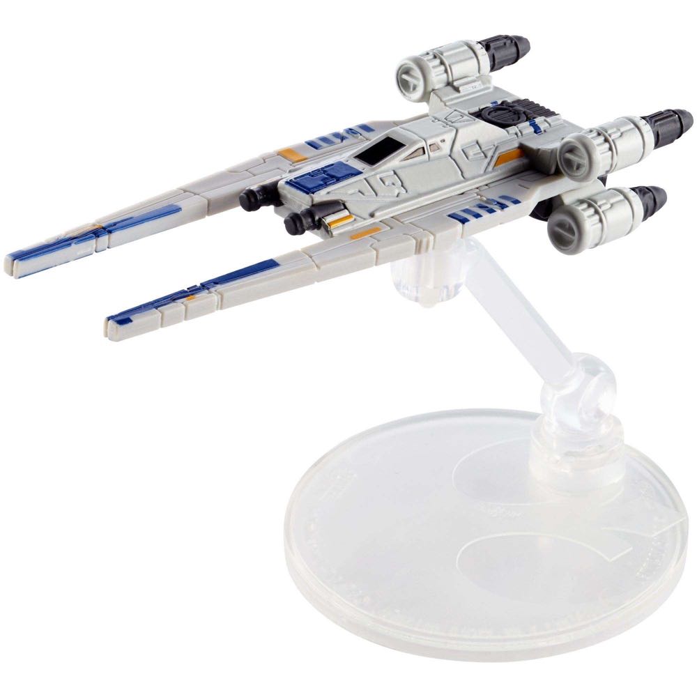 DXD96 Rebel U-Wing Fighter - Hot Wheels by Mattel (Star Wars Hot Wheels Starships) action figure collectible [Barcode 887961285222] - Main Image 3