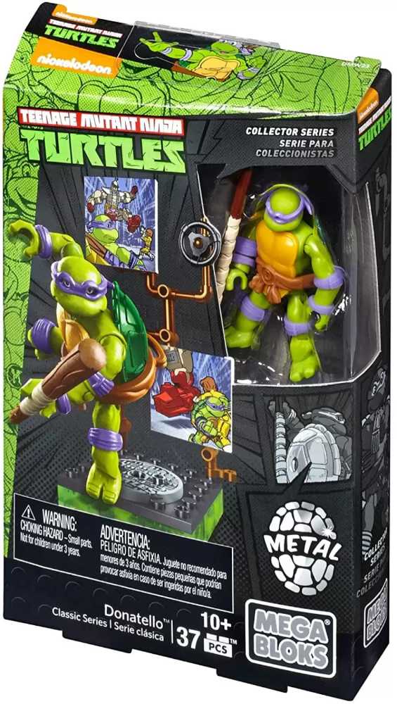 Donatello - Mega Bloks (Teenage Mutant Ninja Turtles) action figure collectible [Barcode 887961289053] - Main Image 3
