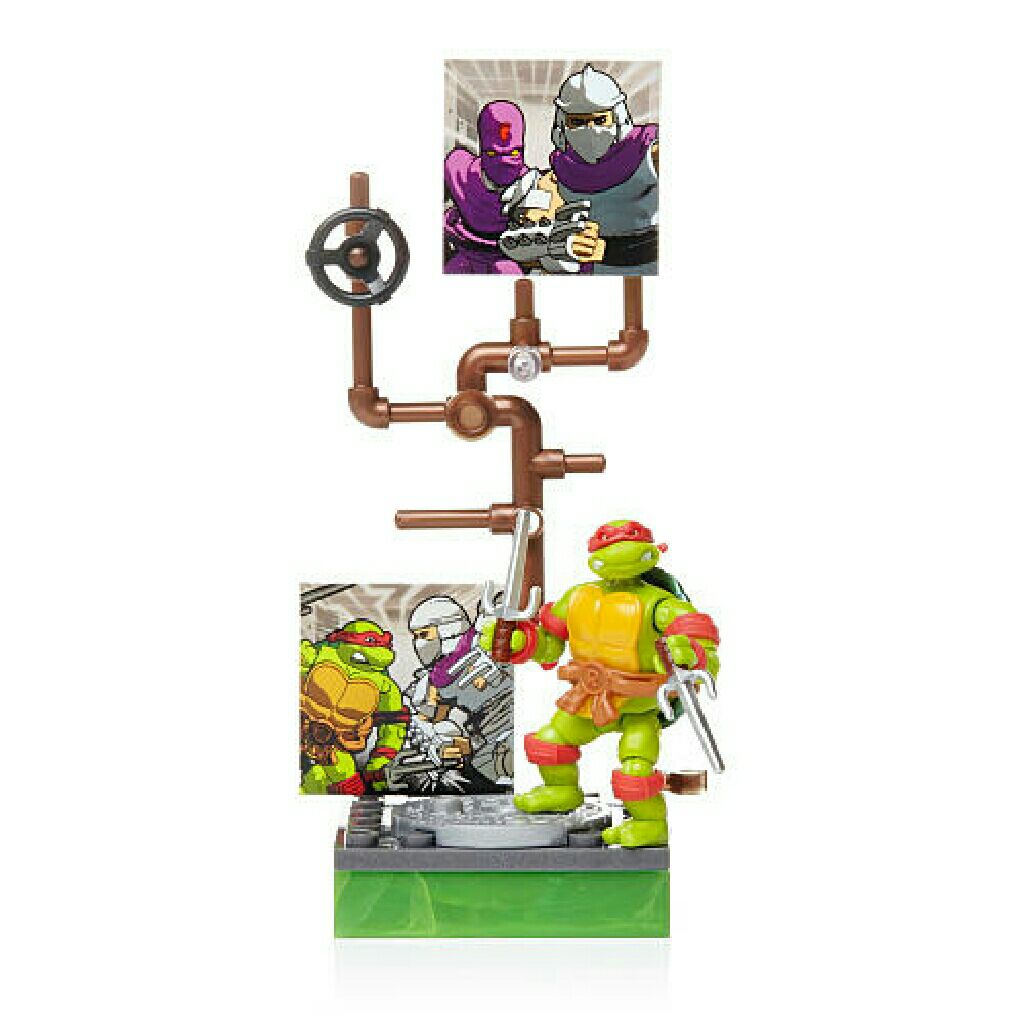 Raphael - Mega Bloks (Teenage Mutant Ninja Turtles) action figure collectible [Barcode 887961289077] - Main Image 2