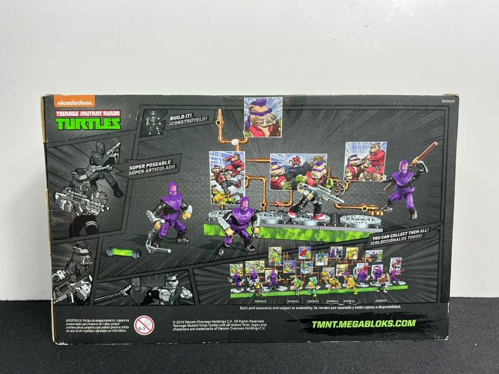TMNT: Mega Bloks Teenage Mutant Ninja Turtles - Bebop Villain Pack - Mega Bloks (Teenage Mutant Ninja Turtles) action figure collectible [Barcode 887961289145] - Main Image 4