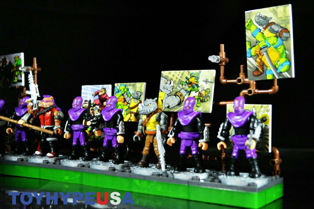 TMNT: Mega Bloks Teenage Mutant Ninja Turtles - Rocksteady Villian Pack - Mega Bloks (Teenage Mutant Ninja Turtles) action figure collectible [Barcode 887961289152] - Main Image 2