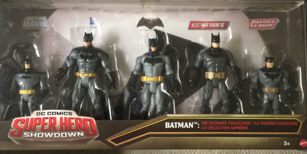 Batman: The Ultimate Collection - Mattel (DC Comics Super Hero Showdown) action figure collectible [Barcode 887961292442] - Main Image 1