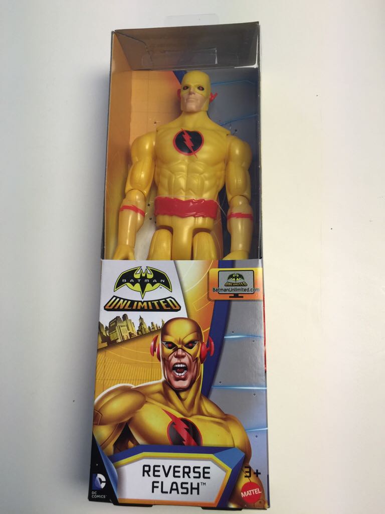DC Comics Figure (12”): Reverse Flash - Mattel (Flash) action figure collectible [Barcode 887961293005] - Main Image 2