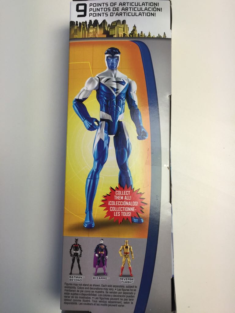 Batman Unlimited (12”) - Superman (Electric) - Mattel (Superman) action figure collectible [Barcode 887961293036] - Main Image 2