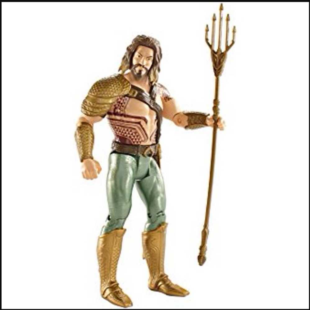 DC- Aquaman Batman v Superman - DC Mattel (Batmanv SupermanDawn OfJustice Movie) action figure collectible [Barcode 887961297300] - Main Image 3