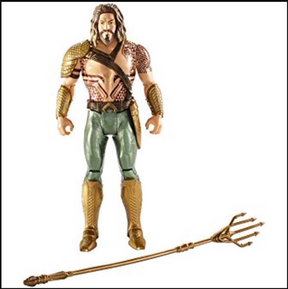 DC- Aquaman Batman v Superman - DC Mattel (Batmanv SupermanDawn OfJustice Movie) action figure collectible [Barcode 887961297300] - Main Image 4