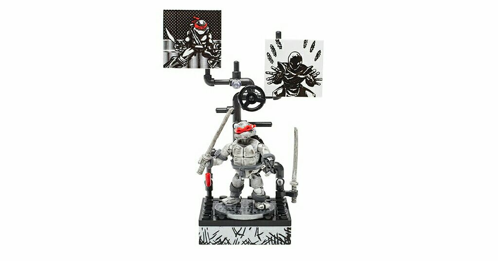 Leonardo - Mega Bloks (Teenage Mutant Ninja Turtles) action figure collectible [Barcode 887961315059] - Main Image 2