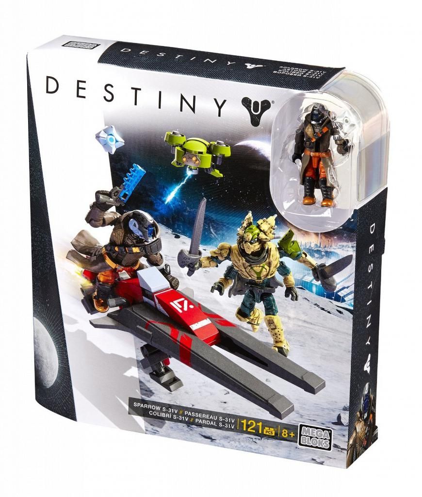 Sparrow S-31V - Mega Bloks (Destiny) action figure collectible [Barcode 887961317701] - Main Image 2