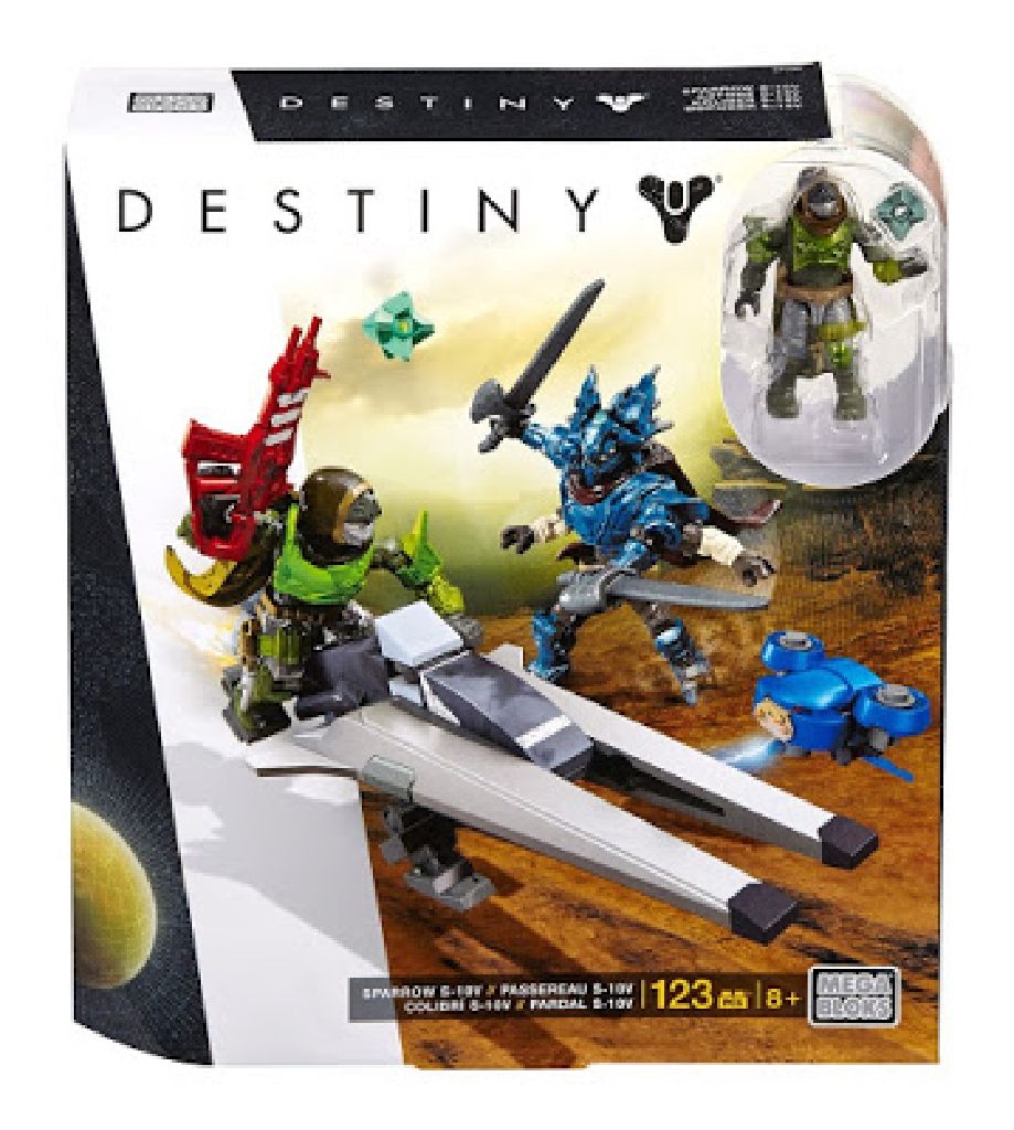 Sparrow S-10V - Mega Bloks (Destiny) action figure collectible [Barcode 887961317770] - Main Image 1
