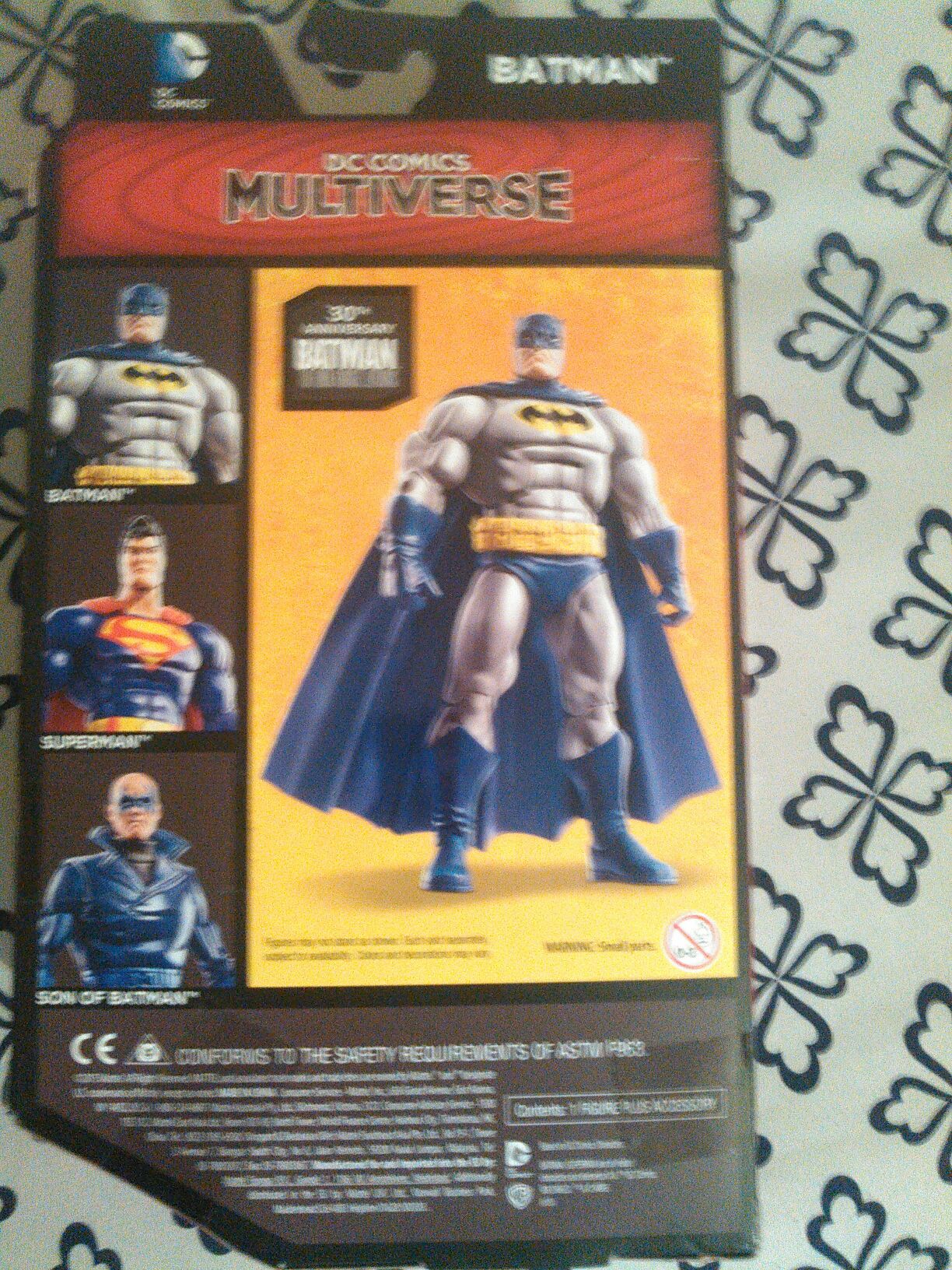 Batman the dark knight returns - Mattel (Batman : The Dark Knight Returns) action figure collectible [Barcode 887961320718] - Main Image 2