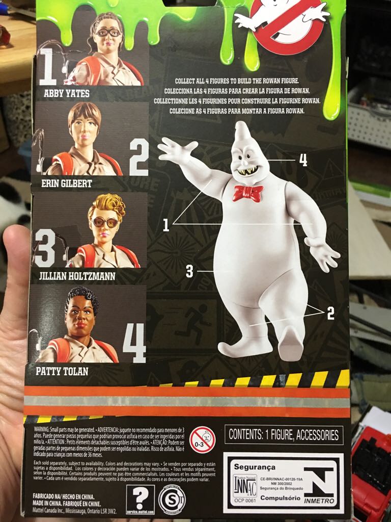 Erin Gilbert - Mattel (Ghostbusters) action figure collectible [Barcode 887961344363] - Main Image 2