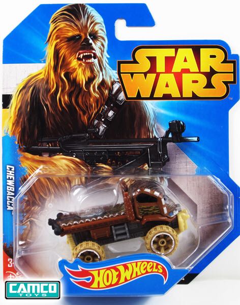 Star Wars Hot Wheels Chewbacca - Hotwheels (Star Wars) action figure collectible [Barcode 887961349788] - Main Image 1