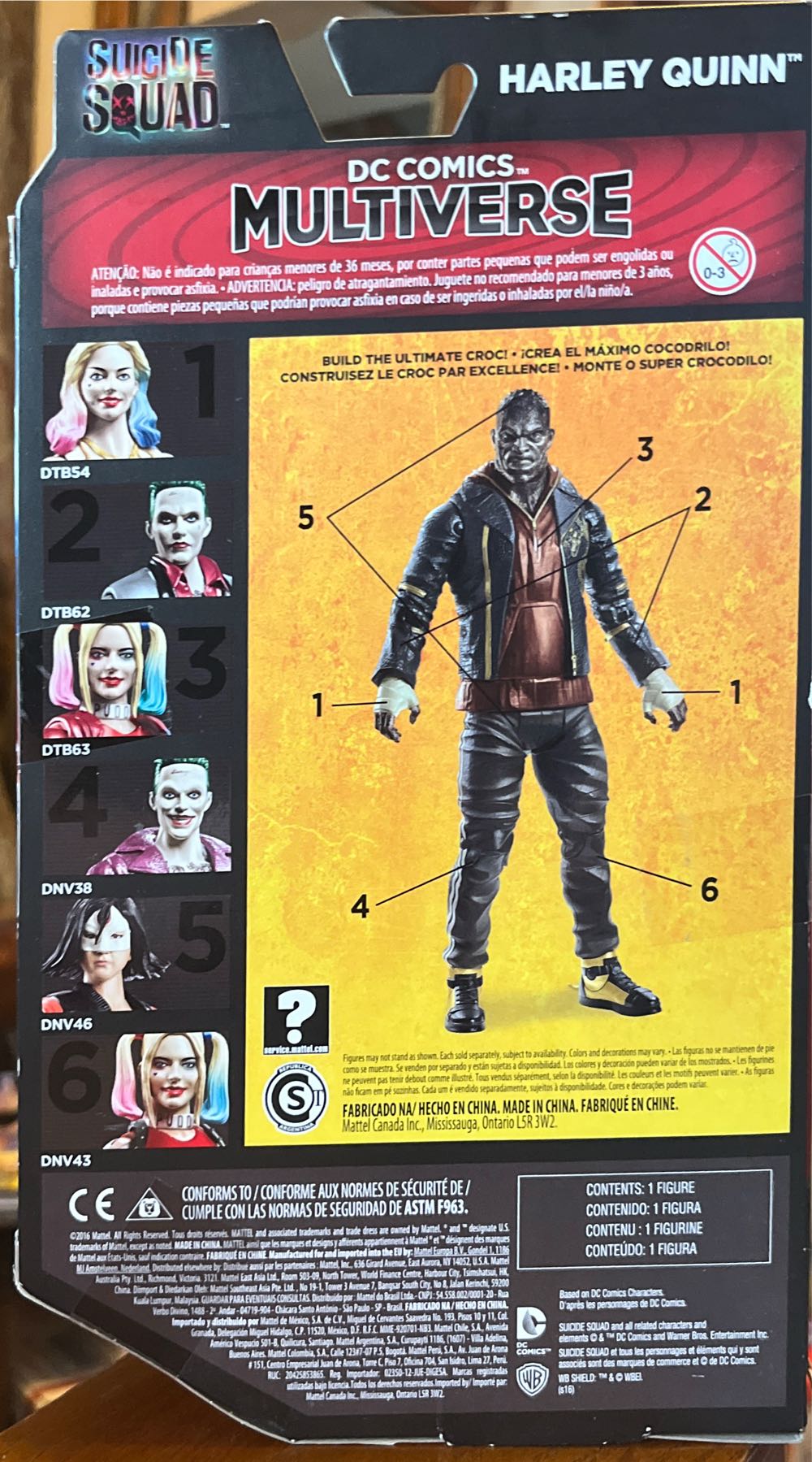 SS: Harley Quinn (Dress) - Mattel (Dc Comics Multiverse) action figure collectible [Barcode 887961350135] - Main Image 4