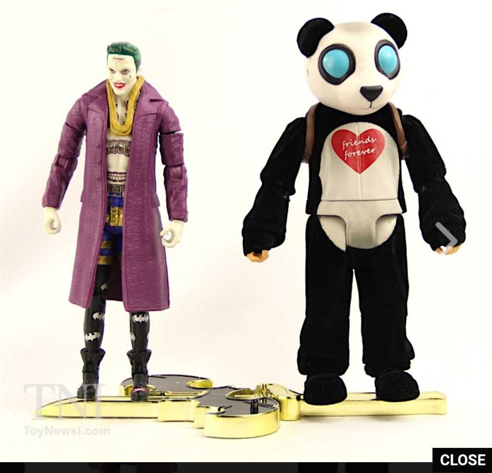 Joker and Panda - DC (Batman : Suicide Squad) SDCC Exclusive - Mattel (DCU) (DC) action figure collectible [Barcode 887961354881] - Main Image 3