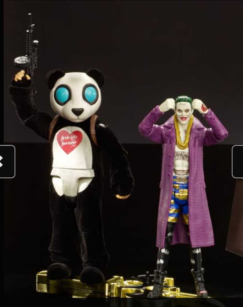 Joker and Panda - DC (Batman : Suicide Squad) SDCC Exclusive - Mattel (DCU) (DC) action figure collectible [Barcode 887961354881] - Main Image 4