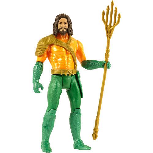 Batman v Superman: Aquaman (Battle-Ready) - Mattel (Aquaman) action figure collectible [Barcode 887961369182] - Main Image 2