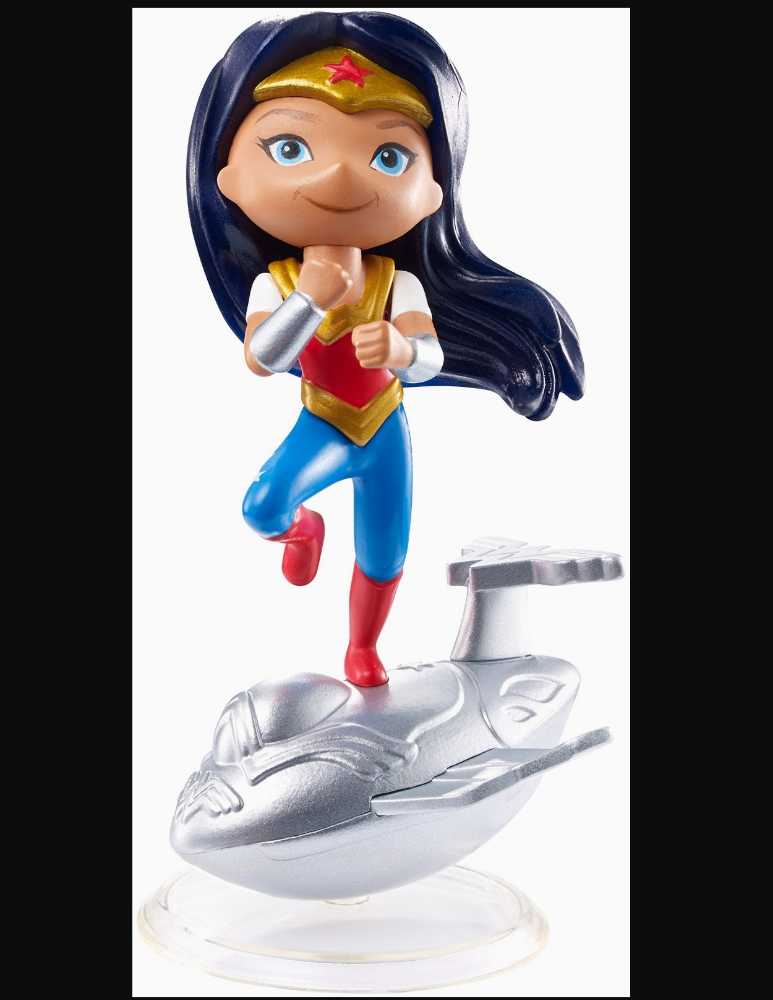 Wonder Woman - Mini Figure - DC Super Hero Girls - Mattel (DC Super Hero Girls) action figure collectible [Barcode 887961379358] - Main Image 4