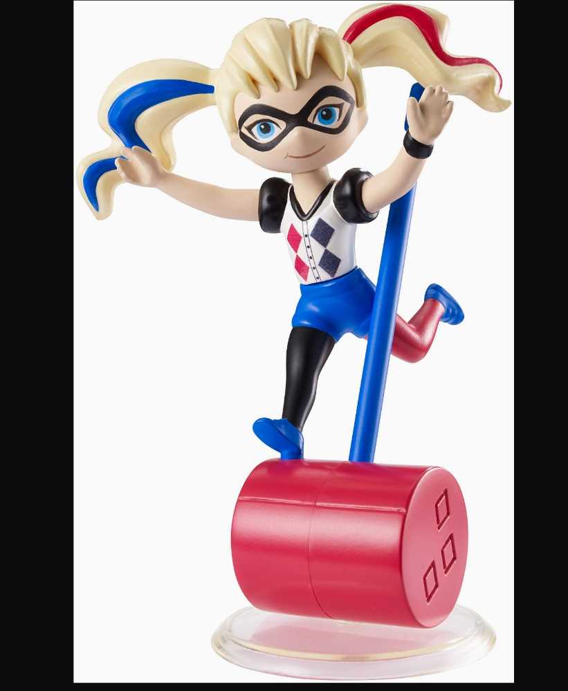 DC Super Hero Girls Mini figure Harley Quinn - DC Mattel (DC Super Hero Girls) action figure collectible [Barcode 887961379365] - Main Image 3