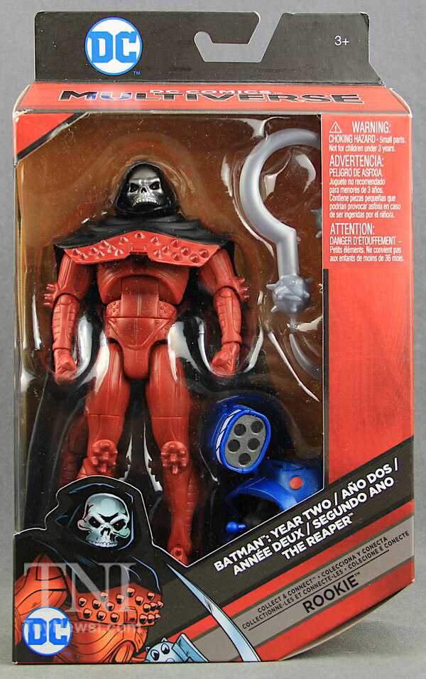 DC Multiverse - The Reaper - DC Mattel (DC Comics Multiverse - Rookie) action figure collectible [Barcode 887961385106] - Main Image 3