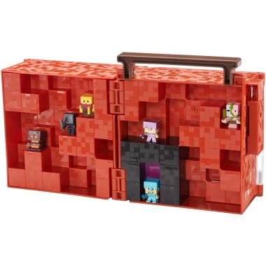 Minecraft Mini-Figure Collector Case - Nether - Mojang (Minecraft) action figure collectible [Barcode 887961389258] - Main Image 2