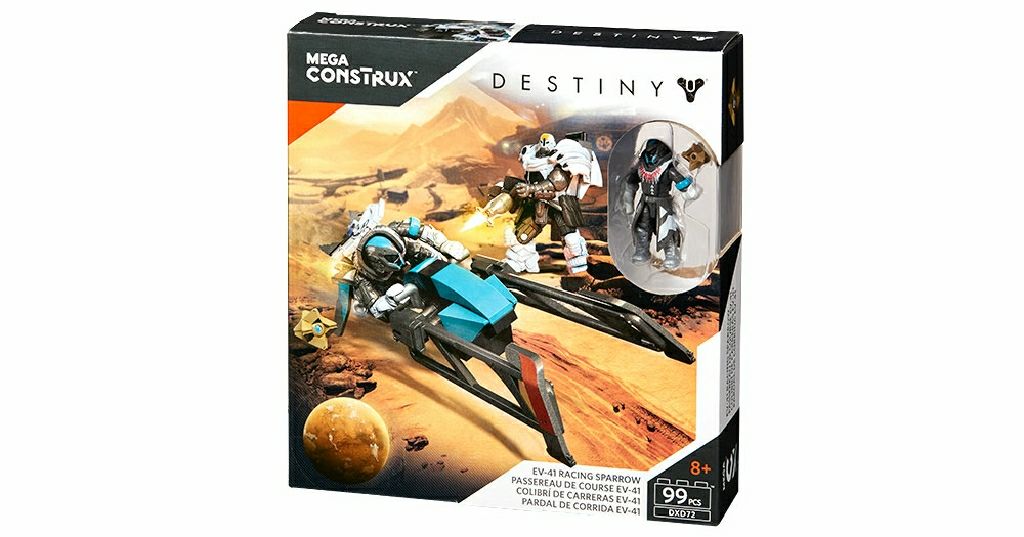 EV-41 Racing Sparrow - Mega Construx (Destiny) action figure collectible [Barcode 887961394153] - Main Image 2