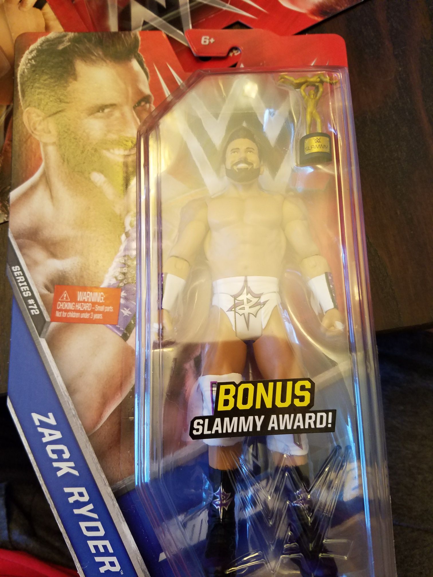 Zack Ryder - Mattel (WWE Basic Mattel) action figure collectible [Barcode 887961395778] - Main Image 2