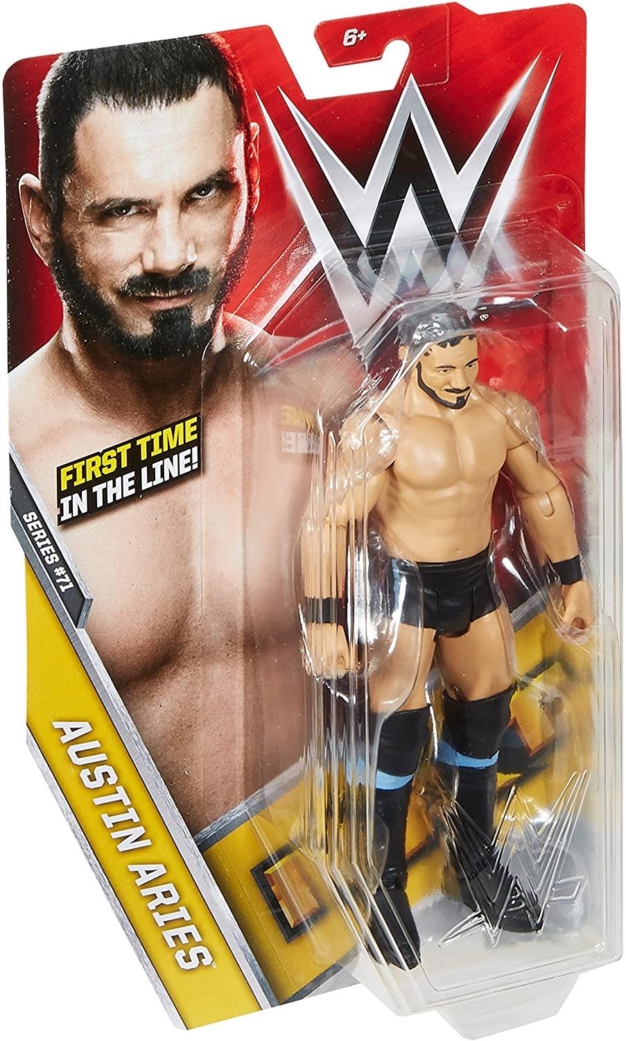 Austin Aries - Mattel (WWE Series 71) action figure collectible [Barcode 887961396584] - Main Image 4