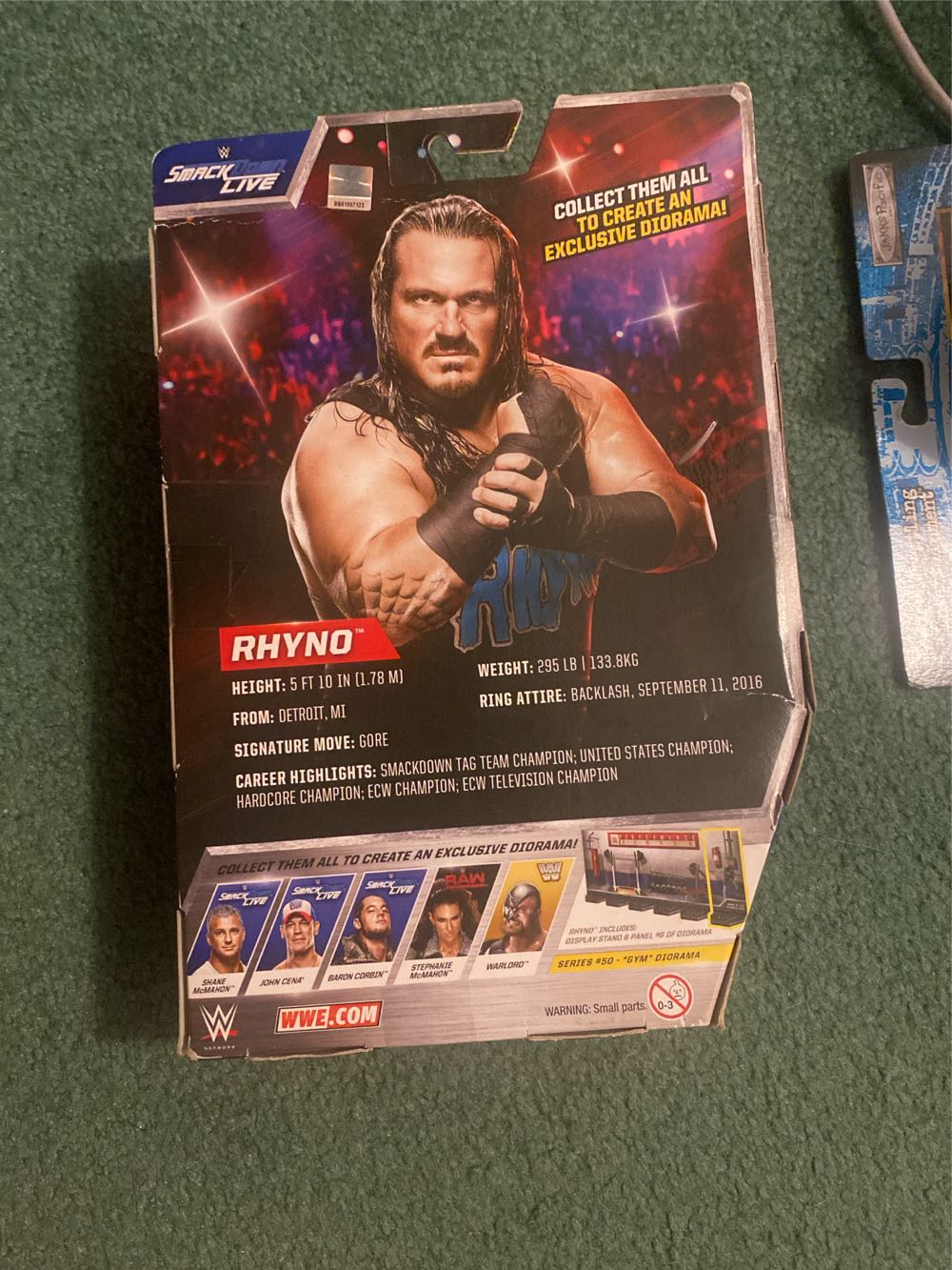 Rhyno - Mattel (Mattel Elite Collection) action figure collectible [Barcode 887961397376] - Main Image 3