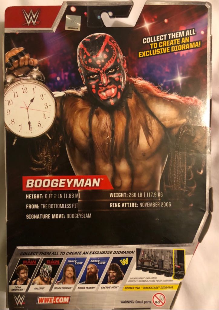 Boogeyman (Elite) - Mattel (Wwe Elite) action figure collectible [Barcode 887961397710] - Main Image 2