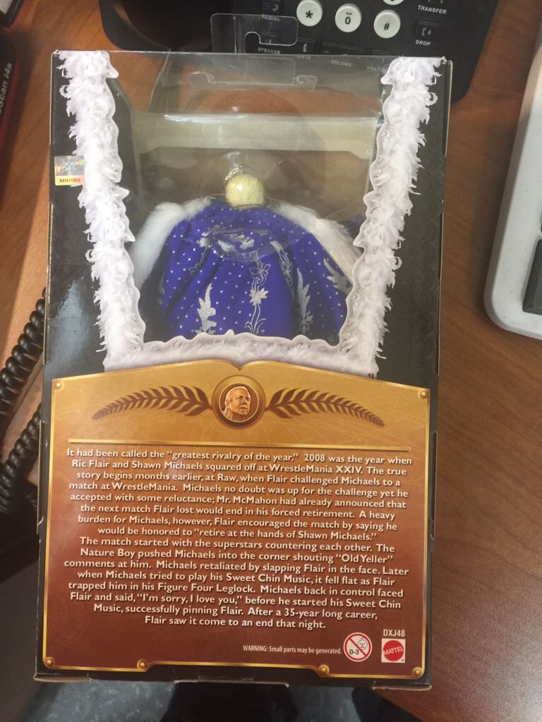 Ric Flair  - Matel (WWE Defining Moments) action figure collectible [Barcode 887961397727] - Main Image 2