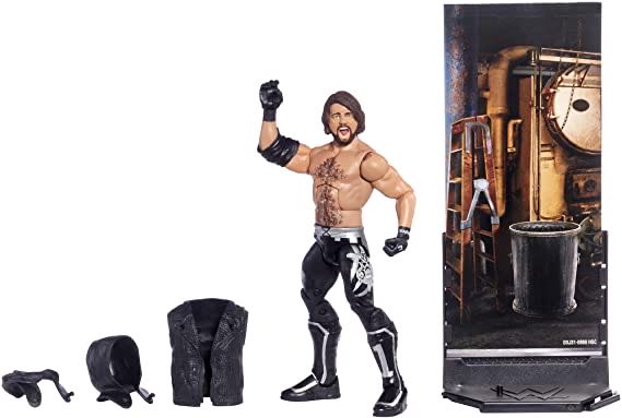AJ Styles Elite 51 - Mattel (Wwe Elite) action figure collectible [Barcode 887961397765] - Main Image 3