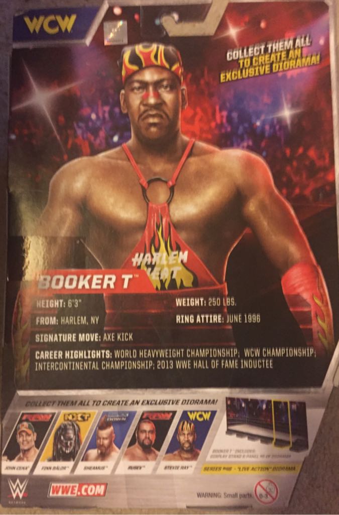 Booker T - Mattel (WWE Mattel Elite) action figure collectible [Barcode 887961397789] - Main Image 2