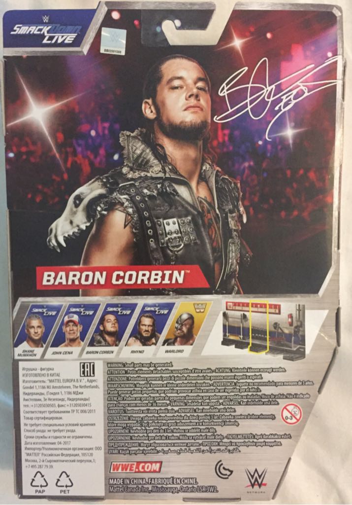 WWE Mattel Elite Series 50 Baron Corbin - Mattel (Wwe Elite) action figure collectible [Barcode 887961397796] - Main Image 2