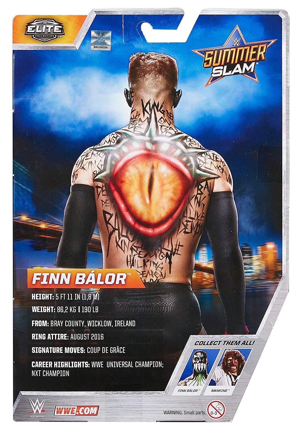 Finn Balor Elite Demon - Mattel Wwe (Wwe Elite) action figure collectible [Barcode 887961397963] - Main Image 2