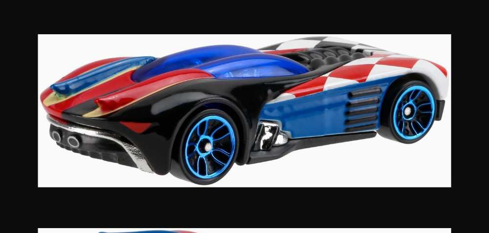 Hot Wheels DC Super Hero Girls Character Car Harley Quinn - DC Mattel (DC Super Hero Girls) action figure collectible [Barcode 887961398953] - Main Image 3